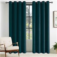 CUCRAF Velvet curtains full blackout curtains with eyelets