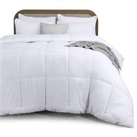 Utopia Bedding All Season 7.5 Tog Duvet with Corner Tabs - Microfiber Soft Summer Duvet - Box Stitched Down Alternative Quilt