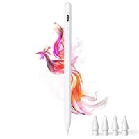 Stylus Pen for iPad 9th&10th - Type-c Charging Pencil for ipad Palm Rejection Active Pen Compatible with (2018-2025) Apple iPad 6/7/8/9/10/11(A16), Air 3/4/5/M2/M3, Mini 5/6, Pro 11"/12.9"/M4