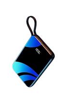 senymin Portable iPhone Charger with Built in Cable,22.5W PD USB-C Fast Charging power bank 10000mAh,Mini Battery,light and Small External Battery Pack for iPhone, Samsung, iPad