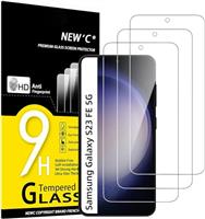 NEW'C 3 Pack Designed for Samsung Galaxy S24 Plus / S24+ 5G Screen Protector Tempered Glass,Case Friendly Ultra Resistant