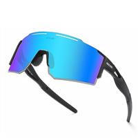 GoHZQ Polarised Sports Sunglasses for Men Womens Polarized Cycling Sunglasses UV400 Protection TR90 Superlight Frame Glasses for Skiing, Running