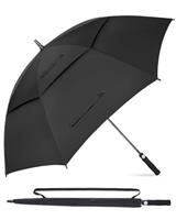 Victoper Umbrella Golf Folding Windproof Large 54 Inch,Large Umbrella Double Vented Canopy Strong Automatic Open Large Outdoor Big Umbrella for 2-3 Men Sun Protection Rain Umbrellas