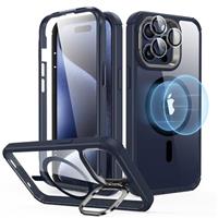 ESR for iPhone 15 and iPhone 14 and iPhone 13 Pro Max Case, Compatible with MagSafe, Built-In Stash Stand Phone Case
