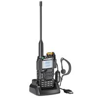 JUCJET UV-K5 Walkie Talkie, Two Way Radio Long Range Rechargeable Walkie Talkies for Adult With 200 Channel VOX Function,Build in LED Light (1pcs)