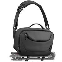 TAAOKA Camera Sling Bag,Waterproof Camera Case with Tripod Holder,DSLR/SLR/Mirrorless Camera Bags Crossbody for Photographers