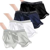 INNERSY Mens Boxers Shorts Multipack Mesh Sports Underwear Trunks Breathable Thin Underpants Pack of 4