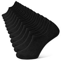 YOJOOM Mens No Show Trainer Socks 6-9/9-12 Invisible Socks for Men Low Cut Socks Non-Slip Silicone Stripes Mens Trainer Socks