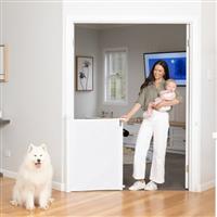 Perma Child Safety 2691 Child Safety Gate, White, 98cm Tall Extends to 2m Wide