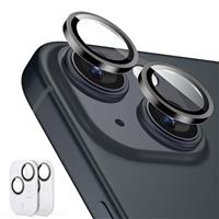 ESR Camera Lens Protector for iPhone 16 Pro Max/16 Pro/15 Pro Max/15 Pro/14 Pro Max/14 Pro, Ultra-tough HD Individual Lens Protectors, Scratch Resistant, Ultra-thin Tempered Glass, 1 Pack, Clear