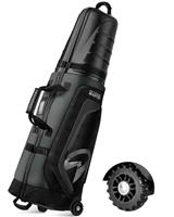 OutdoorMaster Golf Travel Bags for Airlines with Wheels and Hard Case Top, Protect Golf Clubs, Lightweight and Easy to Maneuver, Upgrade Version