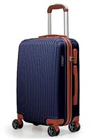 CALDARIUS Medium Luggage | Durable Suitcases | Lightweight & Secure with Combination Lock | Smooth 4 Dual Spinner Wheels | Ideal Travel Bag & Luggage Sets (Rose, Medium 24'')