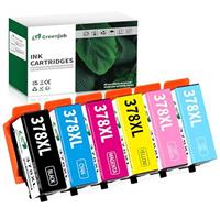 Greenjob 405XL Ink Cartridges Multipack Replacement for Epson 405 XL Compatible with Workforce Pro WF-3820 WF-4820 WF-7310 WF-7830 WF-7835 WF-7840 WF-3825 WF-4825 WF-4830 Printer (5-Pack)