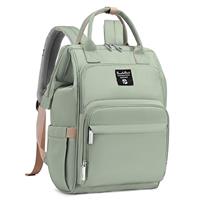 Pomelo Best Baby Changing Backpack Stylish Multifunctional Large Nappy Baby Bag with Changing Mat and Stroller Straps