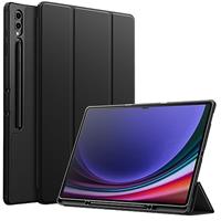 JETech Case for Samsung Galaxy Tab S10 Ultra/Tab S9 Ultra 14.6 Inch with S Pen Holder, Soft TPU Tri-Fold Stand Protective Tablet Cover, Support S Pen Charging, Auto Wake/Sleep