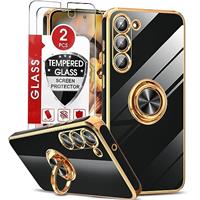 LeYi for Samsung Galaxy A15 4G/5G Case: and 2 Tempered Glass