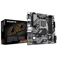 Gigabyte A620M DS3H Motherboard - Supports AMD Ryzen 8000 CPUs, 5+2+2 Phases Digital VRM, up to 7600MHz DDR5 (OC), 1xPCIe 4.0 M.2, GbE LAN, USB 3.2 Gen 1