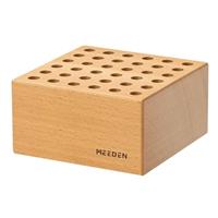 MEEDEN Beechwood Pencil and Brush Holder, Pens and Art Tools - Paint Brush Holder Display Stand