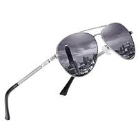 DUCO Classic Polarised Pilot Sunglasses For Mens Womens Unisex UV400 Protection Vintage Classic Men's Polarized Sun Glasses 3025K
