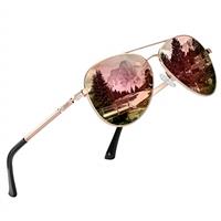 DUCO Classic Polarised Pilot Sunglasses For Mens Womens Unisex UV400 Protection Vintage Classic Men's Polarized Sun Glasses 3025K