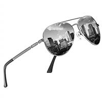 DUCO Classic Polarised Pilot Sunglasses For Mens Womens Unisex UV400 Protection Vintage Classic Men's Polarized Sun Glasses 3025K