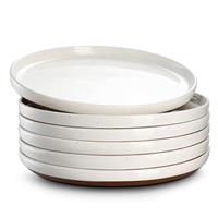 DOWAN Dinner Plates, 8.5" Premium Porcelain Side Plate Set