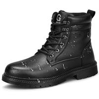 LAoutun Steel Toe Cap Boots Mens Work Boots CE Certified Saf