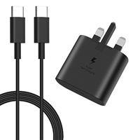 25W Super Fast Charger for Samsung Galaxy S25 Ultra/S25+/S24/S24 Ultra/S24+/S23/S22/S21/S20/A56,A55,A36,A26,A16,A06,M16,M06,F06,Z Fold 6/ Flip 6,Gcstnn PPS PD3.0 USB-C Plug with 2M Type C Cable