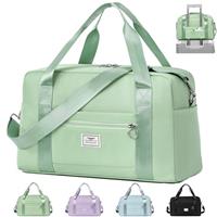 FIORETTO for Ryanair Airlines Cabin Bags 40x20x25 Underseat Travel Hand Luggage Carry on Bag Weekend Overnight Duffle Holdall Bag for Women and Men