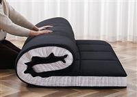 ZIKEBTUY Floor Mattress Japanese Futon Topper - 10cm Thick Foldable Tatami Mat Sleeping Bed Pad for Guests