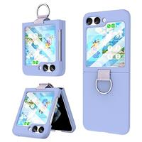 Compatible for Galaxy Z Flip 5 Case with Hinge Protection, S