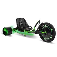 Huffy Green Machine 16-inch Drift Trike, Sleek Ergonomic Design, Adjustable Seat, Drift Kart Trike for Kids Age 5-8 + Coaster Brake