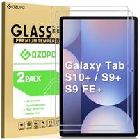 GOZOPO Screen Protector for Samsung Galaxy Tab S9 Plus/ S9 FE Plus/Galaxy Tab S10 Plus 12.4 inch, Scratch Resistant Tempered Glass Film for Galaxy Tab S9+/ S9 FE+/ Tab S10+ 12.4"