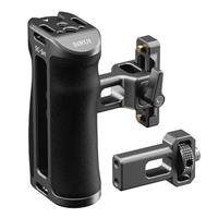 SIRUI Side Handle for Camera Cage, for ARRI and NATO Installation Options Side Grip, Aluminum Side Handgrip with Cold Shoe, 1/4'' Thread, 3/8'' for ARRI Thread, NATO Rail Included, SC-SH