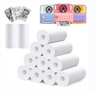Instant Print Camera for Kids, Christmas Birthday for Age 3-12 Girls Boys Gifts, Inkless Thermal Printing Black&White Photo Children Selfie Digital Video Cameras for Toddler Toys with 32GB Card
