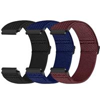 Yunshare Quick Release Watch Strap 22mm 20mm 19mm 18mm, Elastic Nylon Watch Bands Women Men for Sams