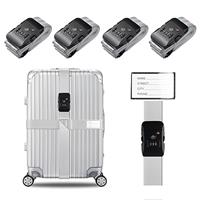 Veki Cross Luggage Straps Set TSA Approved with Lock Adjusta