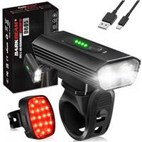 DARKBEAM UV Flashlight 395 NM, Handheld Wood's lamp Mini Ultraviolet Lights, USB-C Rechargeable LED Black Light Flashlights, Pet Urine Detector Light, for Fluorescer Detection and Curing Resin