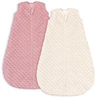 Yoofoss Baby Sleeping Bag 1.5TOG with Pluch Dots 2 Pack