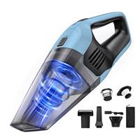 Handheld Vacuum Cleaner, Powerful Suction Portable Lightweight Hand Held Vacum Cordless with 25-30Mins Long Runtime Rechargeable Battery Quick Charge for Home Car Carpet Stairs Pet Hair Cleaning