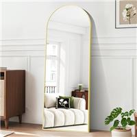 BONEWEI Arched Floor Mirror