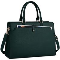 NUBILY Laptop Bags for Women 15.6 Inch Ladies Tote Bag Leather Laptop Handbag Designer Large Womens 