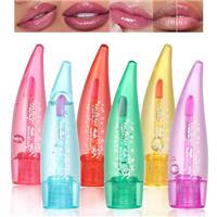 Aloe Vera Lip Gloss, Long Lasting Nutritious Lip Balm Moisturizing Aloe Vera Lip Oil for Lip Treatment and Dry Lips, Color Changing Lipstick Tinted Lip Balm Set
