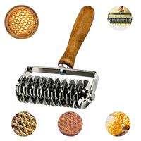 Lattice Pastry Cutter, Pastry Lattice Roller Cutter with Woo