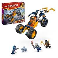 LEGO NINJAGO Arins Ninja Off-Road Buggy Car Toy, Dragons Rising Set with Dragon Figure and 4 Ninja Character Minifigures for 7 Plus Year Old Kids, Boys & Girls, Vehicle Model, Gift Idea 71811