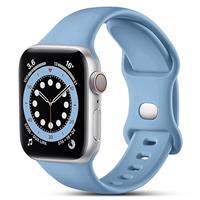CeMiKa Compatible with Apple Watch Strap 38mm 40mm 41mm 42mm 44mm 45mm 46mm 49mm, Soft Silicone Sport Band Replacement Straps Compatible with iWatch SE Series 10 9 8 7 6 5 4 3 2 1 for Women Men