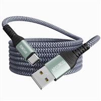 USB C cable 3.1A fast charge Type C charging cable Nylon braided USB A to USB C fast charge charging cable for Samsung Galaxy S10 S9 S8 Plus S21 Note 10 9 8 LG V20 G8 G7 Type C charger cable