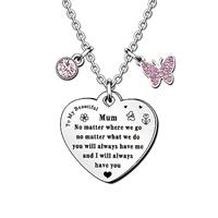 QMVMV Mum Necklace Mum Gifts from Daughter Son Christmas Tha