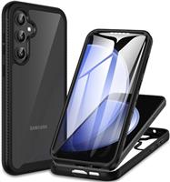 CENHUFO for Samsung Galaxy Case Built-in Screen Protector, Military Grade Shockproof Clear Cover 360Full Body Protective Rugged Bumper Phone Case for Samsung