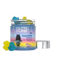 Nutriburst Minions MEGA Multi Vitamins for Kids - Chewable Multivitamins for Growth Development Vitamin A, B12 C, D3, E, Iron, Omega-3 - Vegan + Sugar Free - Fruity Flavour - 60 Gummies